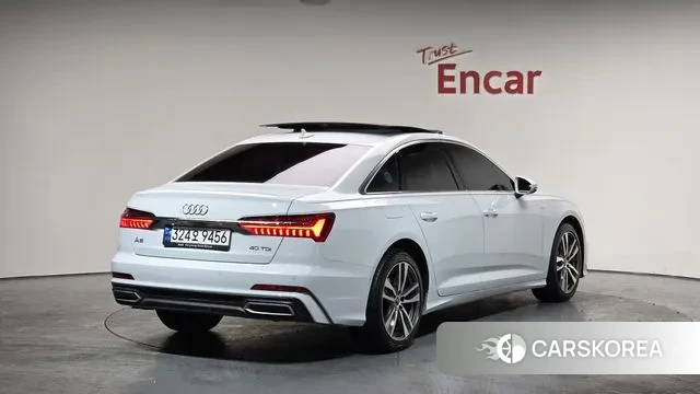 Audi A6 (C8) 2022 Белый из Кореи