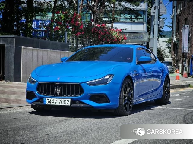 Maserati Ghibli 2021 Синий из Кореи