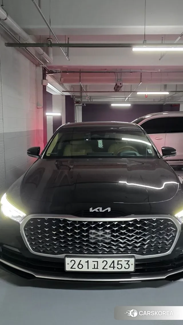 Kia The New K9 2nd generation 2023 Черный из Кореи