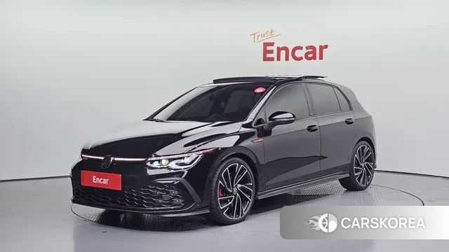 Volkswagen Golf 8th Generation 2023 Черный из Кореи