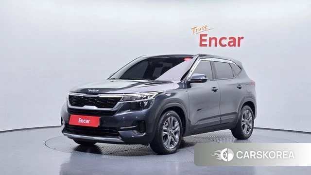 Kia Seltos 2022 Серый из Кореи