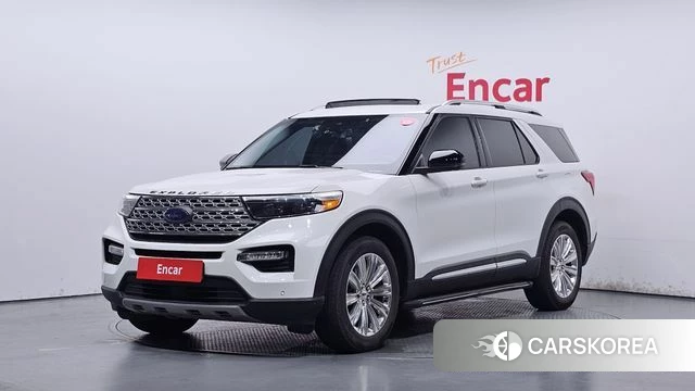 Ford Explorer 6th Generation 2020 Белый из Кореи