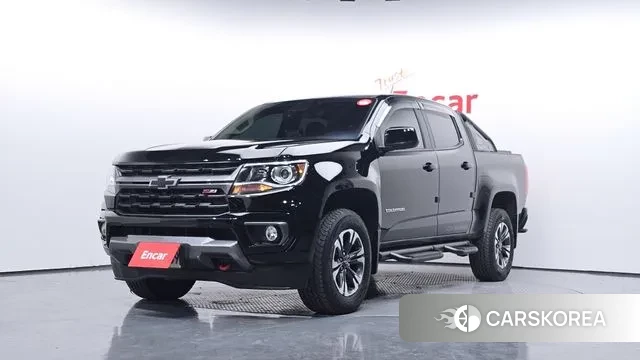 Chevrolet (GM Daewoo) Real New Colorado 2022 Черный из Кореи
