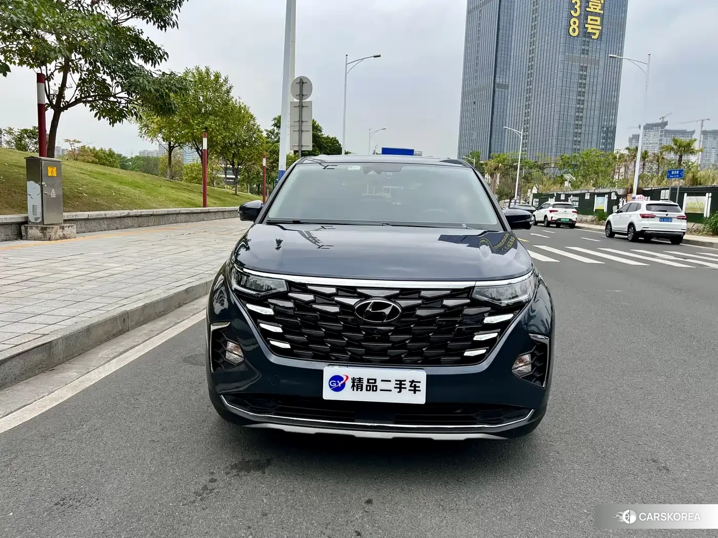 Hyundai Kustu 2022 Синий из Китая
