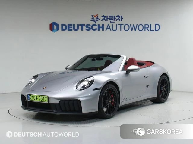 Porsche 911(992) 2025 Серебряный из Кореи