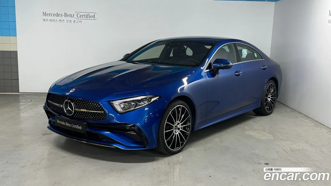 Mercedes-Benz CLS-Class C257 2023 Синий из Кореи