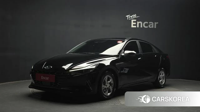 Hyundai Avante (CN7) 2021 Черный из Кореи
