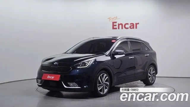 Kia Niro 2018 Синий из Кореи
