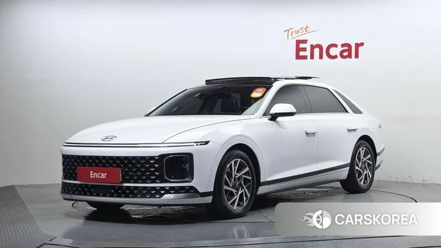 Hyundai Grandeur (GN7) 2023 Белый из Кореи