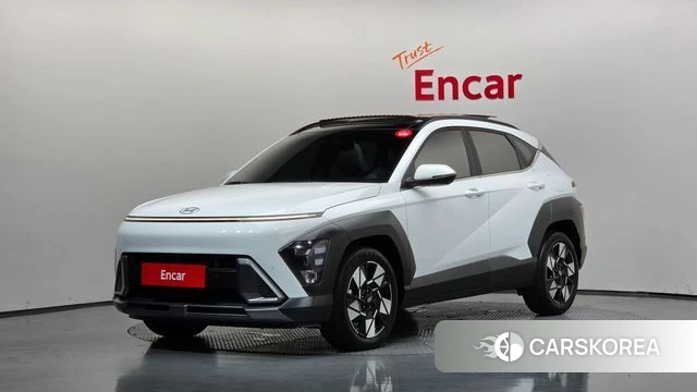 Hyundai Kona (SX2) 2024 Белый из Кореи