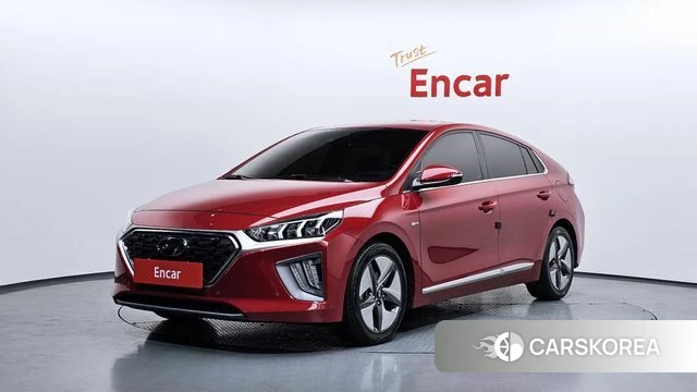 Hyundai The New Ionic Hybrid 2020 Красный из Кореи