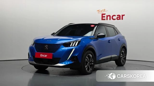 Peugeot e-2008 second generation 2022 Синий из Кореи