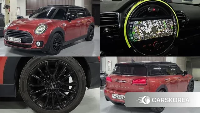 Mini Cooper Clubman 2019 Красный из Кореи