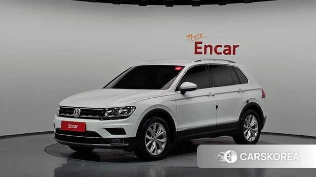 Volkswagen Tiguan second Generation 2018 Белый из Кореи