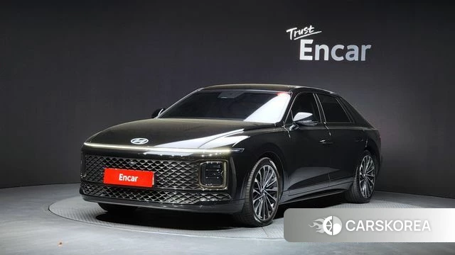 Hyundai Grandeur (GN7) 2023 Черный из Кореи