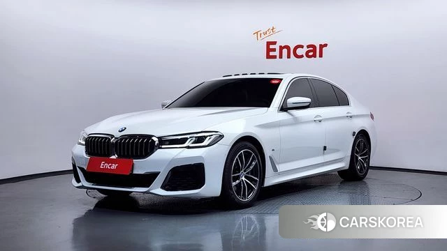 BMW 5 Series (G30) 2021 Белый из Кореи
