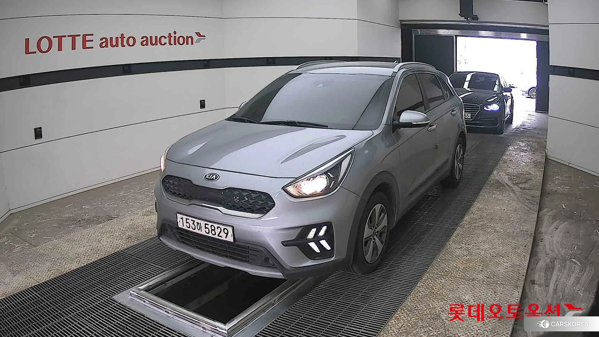 Kia Niro Hybrid 2021 Steelgray из Кореи