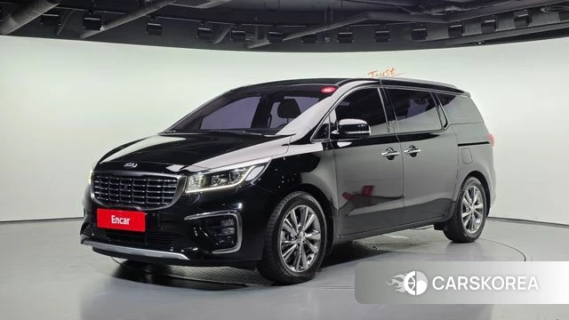 Kia The New Carnival 2019 Черный из Кореи