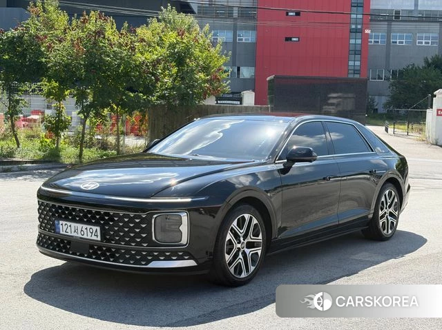 Hyundai Grandeur (GN7) 2023 Черный из Кореи