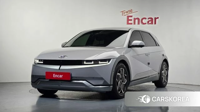 Hyundai Ionic 5 2021 Серебристо-серый из Кореи