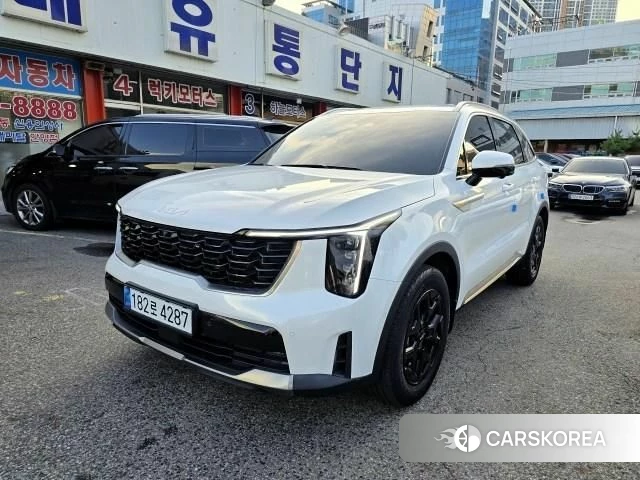 Kia The New Sorento 4th Generation 2024 Белый из Кореи