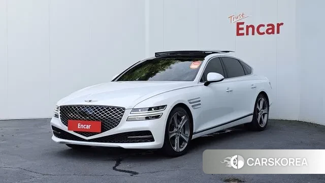 Genesis G80 (RG3) 2021 Белый из Кореи