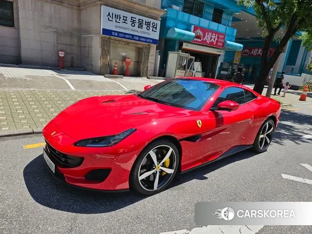 Ferrari Portofino 2020 Красный из Кореи