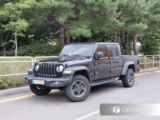 Jeep Gladiator (JT) 2023 Черный из Кореи