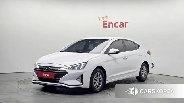Hyundai The New Avante AD 2018 Белый из Кореи
