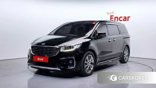 Kia The New Carnival 2020 Черный из Кореи