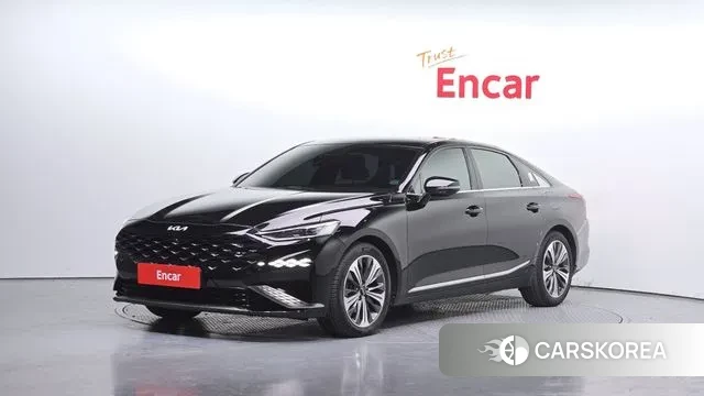 Kia K8 Hybrid 2022 Черный из Кореи