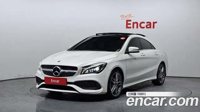 Mercedes-Benz CLA-Class C117 2018 Белый из Кореи