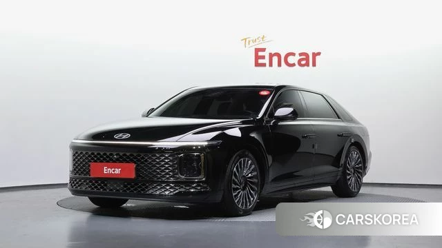 Hyundai Grandeur (GN7) 2023 Черный из Кореи