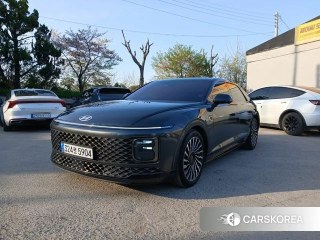 Hyundai Grandeur Hybrid (GN7) 2023 Серый из Кореи