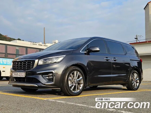 Kia The New Carnival 2019 Серый из Кореи