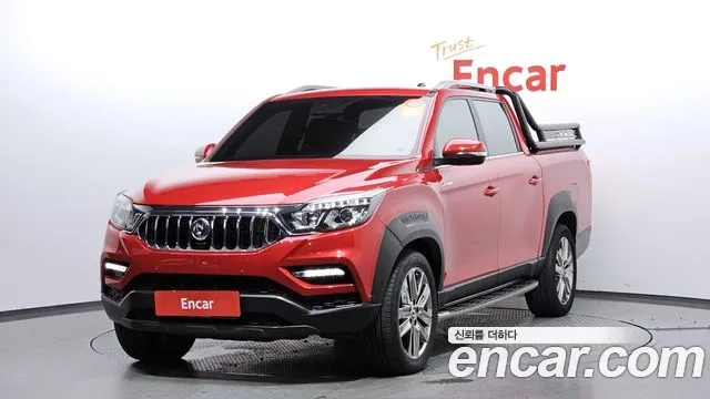 Ssangyong Rexton Sports Cannes 2020 Красный из Кореи