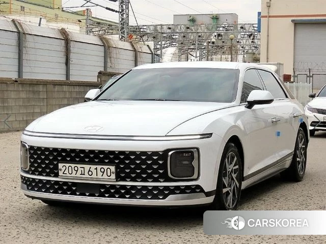 Hyundai Grandeur (GN7) 2024 Белый из Кореи