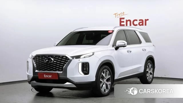 Hyundai Palisade 2021 Белый из Кореи