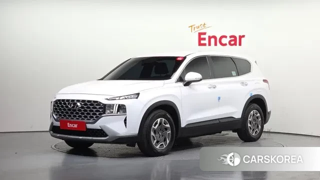 Hyundai The New Santa Fe 2021 Белый из Кореи