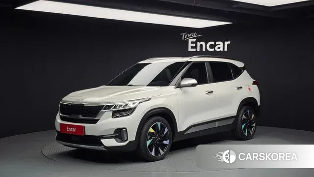 Kia Seltos 2022 Белый из Кореи