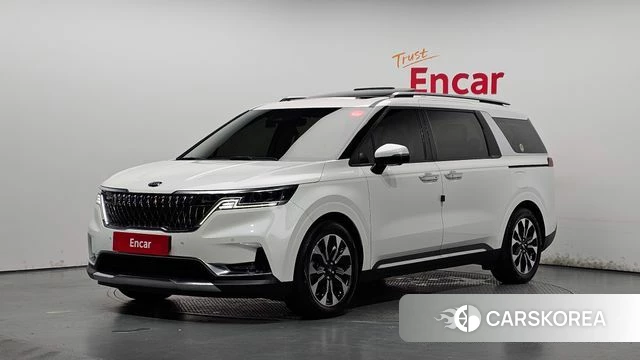 Kia Carnival 4th generation 2021 Белый из Кореи