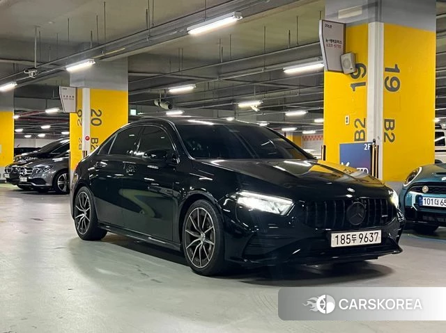 Mercedes-Benz A-Class W177 2024 Черный из Кореи