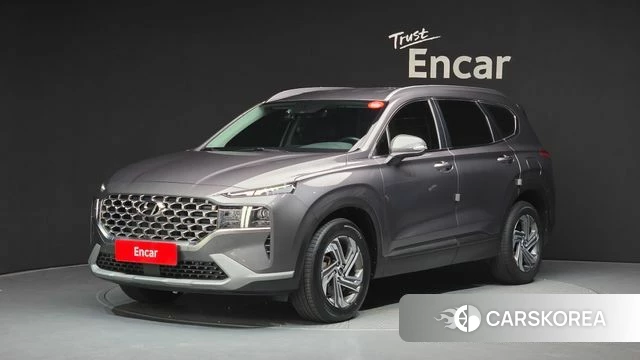 Hyundai The New Santa Fe 2022 Серый из Кореи