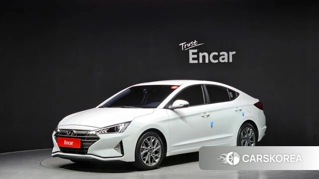Hyundai The New Avante AD 2018 Белый из Кореи