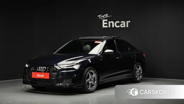 Audi A6 (C8) 2025 Синий из Кореи