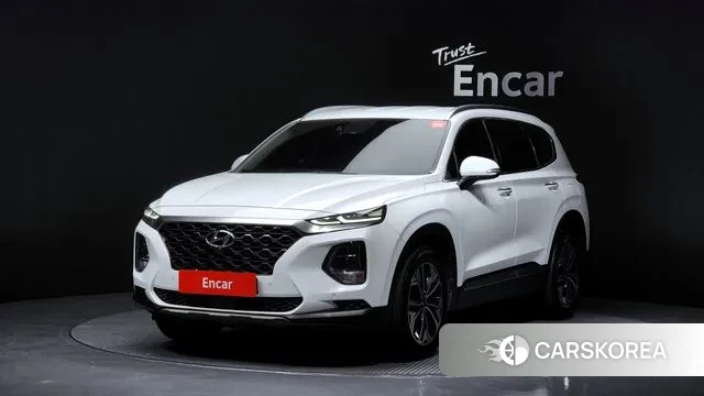 Hyundai Santa Fe TM 2018 Белый из Кореи