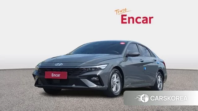 Hyundai The New Avante (CN7) 2024 Серебристо-серый из Кореи