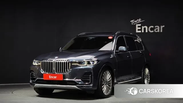 BMW X7 (G07) 2022 Серый из Кореи