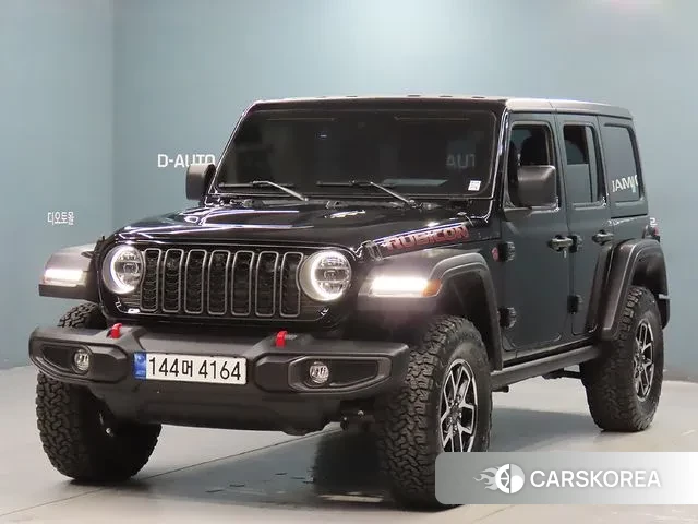 Jeep Wrangler (JL) 2023 Черный из Кореи