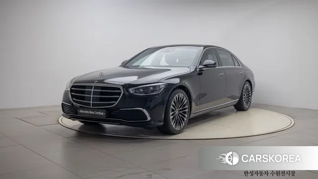 Mercedes-Benz S-Class W223 2024 Черный из Кореи